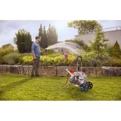 Dévidoir Sur Roues Aquaroll L Easy Metal GARDENA - 18550-20 -GARDENA Soldes 2022 11151475 3