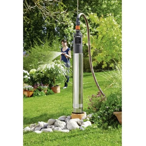 Pompe Pour Puits Profonds GARDENA Premium 6000/5 Inox 950 W 4 Pompe Pour Puits Profonds GARDENA Premium 6000/5 Inox 950 W – Image 2