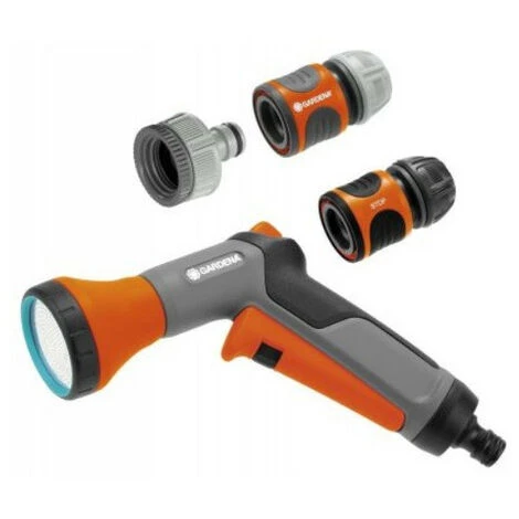 Kit Pistolet D'arrosage Classic + Raccords D'arrosage Pour Tuyaux De 1/2 (13 Mm) Ou 5/8 (15 Mm) GARDENA 18299-35 3 Kit Pistolet D'arrosage Classic + Raccords D'arrosage Pour Tuyaux De 1/2 (13 Mm) Ou 5/8 (15 Mm) GARDENA 18299-35
