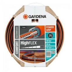 Pack Arrosage Gardena: Tuyau Highflex 25m Ø15mm + Pistolet D'arrosage Classic + Raccords -GARDENA Soldes 2022 27235452 2