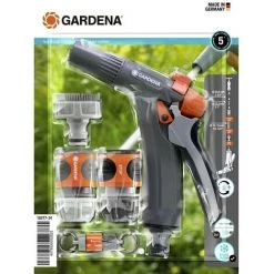 GARDENA 18277-34 Pistolet Darrosage Avec Raccords