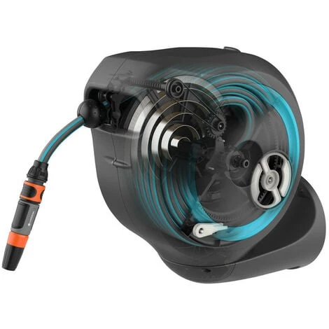 GARDENA Dévidoir Automatique Mural RollUp S 15 M Bleu Turquoise (18600-20) 5 GARDENA Dévidoir Automatique Mural RollUp S 15 M Bleu Turquoise (18600-20) – Image 3