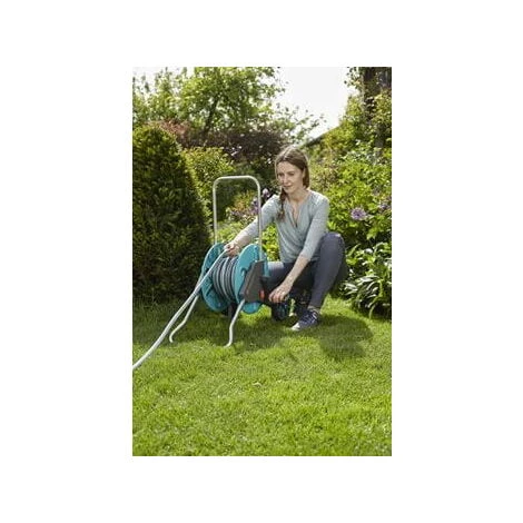 GARDENA Dévidoir CleverRoll M - Livré Sans Tuyau - Capacité Max 60 M (18510-20) 7 GARDENA Dévidoir CleverRoll M - Livré Sans Tuyau - Capacité Max 60 M (18510-20) – Image 5