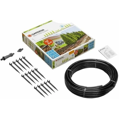 GARDENA Kit D'arrosage Goutte-à-goutte Pour Rangées De Plantes M (13011-20). 4 GARDENA Kit D'arrosage Goutte-à-goutte Pour Rangées De Plantes M (13011-20). – Image 2