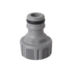 Plantawa Adaptateur Robinet Filetage F-F 3/4" Gardena Gris En Plastique Haute Qualité Et Résistance -GARDENA Soldes 2022 34211552 3