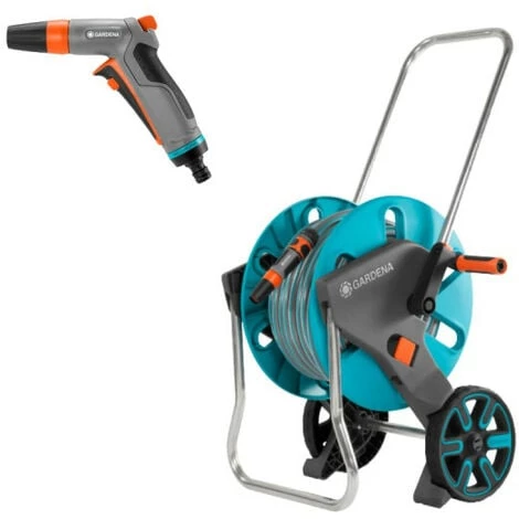 Pack Spécial Nettoyage GARDENA Dévidoir CleverRoll M - Pistolet De Nettoyage 3 Pack Spécial Nettoyage GARDENA Dévidoir CleverRoll M - Pistolet De Nettoyage