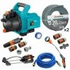 Pack Pompe D'arrosage 3000/4 + Tuyau Ø19mm 2x20m + Kit Connexion + Kit Aspi Laiton + Kit Base + Arroseur 220m² + Fusil GARDENA -GARDENA Soldes 2022 34830613 1