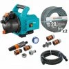 Pack Pompe D'arrosage 3000/4 + Tuyau Ø19mm 2x20m + Kit Connexion + Kit Aspiration PVC + Kit Base GARDENA -GARDENA Soldes 2022 34830615 1