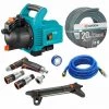 Pack Pompe D'arrosage 3000/4 + Tuyau Ø19mm 20m + Kit Aspiration Laiton + Kit Base Premium + Arroseur 150m² GARDENA