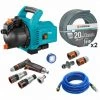 Pack Pompe D'arrosage 3000/4 + Tuyau Ø19mm 2x20m + Kit Connexion + Kit Aspiration Laiton + Kit Base Premium GARDENA -GARDENA Soldes 2022 36143473 1