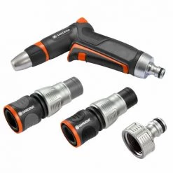 Pack Pompe D'arrosage 3000/4 + Tuyau Ø19mm 20m + Kit Aspiration Laiton + Kit Base Premium + Arroseur 350m² GARDENA -GARDENA Soldes 2022 36494742 4