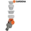 Raccord Articulé Avec Adaptateurs 1", 3/4", 5/8, 1/2" (blister) Gardena -GARDENA Soldes 2022 42140132 1