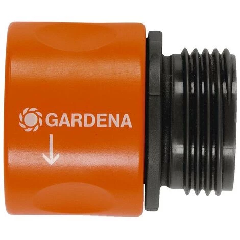 GARDENA 00917-50 Plastique Raccord De Transition 26,44 Mm (3/4) (filet Ext.), Raccord Enfichable 4 GARDENA 00917-50 Plastique Raccord De Transition 26,44 Mm (3/4) (filet Ext.), Raccord Enfichable – Image 2