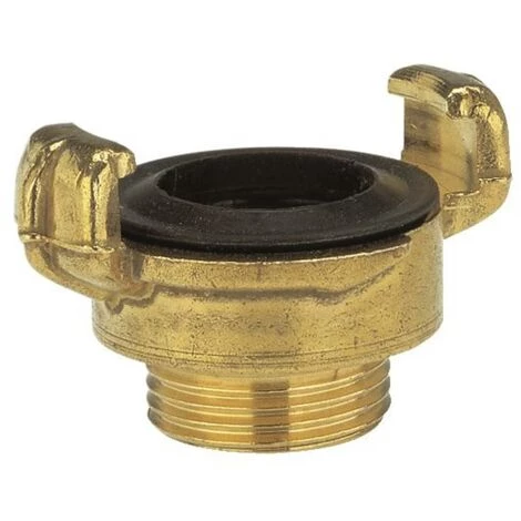 Pièce Filetée à Raccordement Rapide GARDENA 07115-20 Laiton Attelage à Griffes, 33,25 Mm (1) (filet Ext.) 4 Pièce Filetée à Raccordement Rapide GARDENA 07115-20 Laiton Attelage à Griffes, 33,25 Mm (1) (filet Ext.) – Image 2