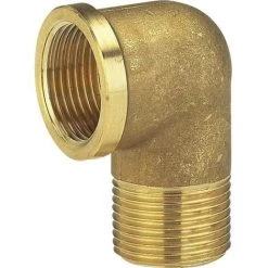 Raccord Coudé De Tuyau GARDENA 07284-20 Laiton 30,3 Mm (1) (filet Int.), 33,25 Mm (1) (filet Ext.)