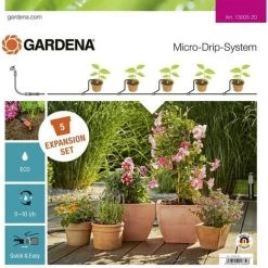 Kit Dextension Pour Pots De Fleurs GARDENA Micro-Drip System 13005-20 Ø 13 Mm (1/2) 5 M