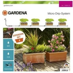 Kit Dextension Pour Jardinières GARDENA Micro-Drip System 13006-20 Ø 13 Mm (1/2) 10 M
