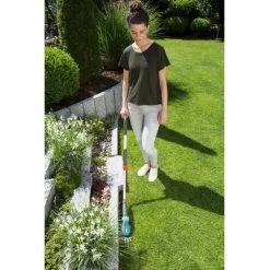 GARDENA Kit Cisaille A Gazon Sur Batterie ComfortCut Li – Manche Télescopique Orientable– Roues Pour Gazon – (9858-20) -GARDENA Soldes 2022 46284419 3