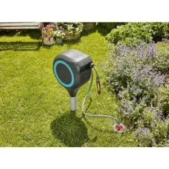 GARDENA Dévidoir Automatique Sur Pic RollUp S 15 M Liseret Bleu -GARDENA Soldes 2022 50848502 3