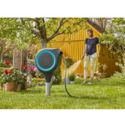 GARDENA Dévidoir Automatique Sur Pic RollUp S 15 M Liseret Bleu -GARDENA Soldes 2022 50848502 4