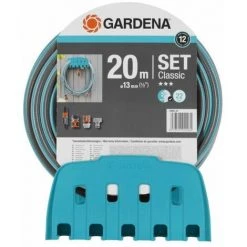 GARDENA 18005-20 Ensemble De Tuyau Mural Classique