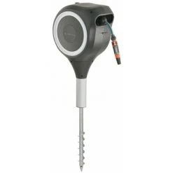 GARDENA 18606-20 Dévidoir Pour Tuyau D'arrosage RollUp S (blanc) 15 M