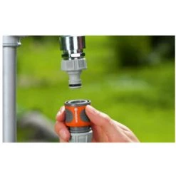 Nez De Robinet Anti-éclaboussures GARDENA - 33,3 Mm - 18222-26 - Gris -GARDENA Soldes 2022 52778038 2