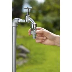 GARDENA Nez De Robinet Filetage US Anti-éclaboussures (18226-20) -GARDENA Soldes 2022 53717746 3