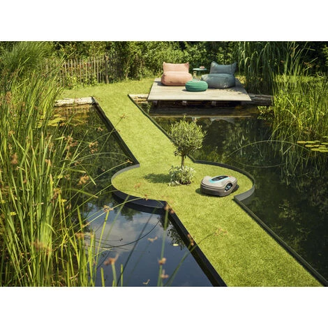 GARDENA Smart SILENO Life 1250. Tondeuse Robot Connectée. < 1250m². Technologie LONA. Tond Sous La Pluie. Capteur De Gel. Nettoyage à L’eau. Ultra-silencieuse (19703-66). 4 GARDENA Smart SILENO Life 1250. Tondeuse Robot Connectée. < 1250m². Technologie LONA. Tond Sous La Pluie. Capteur De Gel. Nettoyage à L’eau. Ultra-silencieuse (19703-66). – Image 2