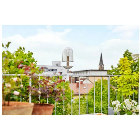 Pack ClickUp GARDENA Support Pour Balcon - Mangeoire à Oiseaux - Blanc 4 Pack ClickUp GARDENA Support Pour Balcon - Mangeoire à Oiseaux - Blanc – Image 2