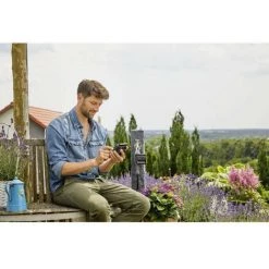 GARDENA Programmateur D'arrosage Master– Ecran LCD – Pile 9V Non Fournie – Pression Max 12 Bar – Résistant A L'eau – -GARDENA Soldes 2022 60108272 5