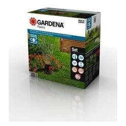 GARDENA KIT D'ÉQUIP. PIPELINE AVEC DISPOSITIF D'ARROSAGE: JEU COMPLET D'INCORPORATION DANS LE SYS. DE PIPELINE, PRISE D'EAU PART -GARDENA Soldes 2022 68958473 2